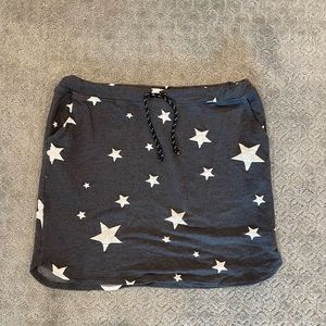 Sundry Cinch Waist Skirt